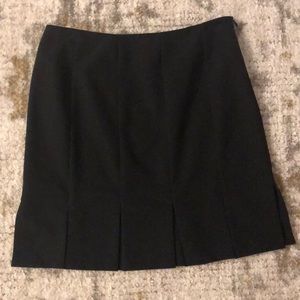 White House Black Market interesting black skirt